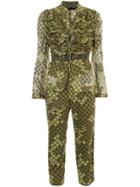 Comme Des Garçons Vintage Polka Dots Two-piece Suit - Green
