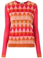 Nk Knitted Sweater - Red