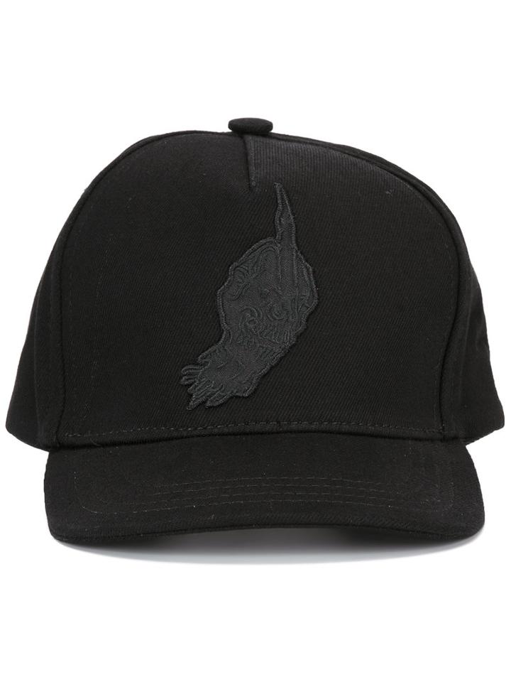 Unravel Project Brigade Patch Cap, Men's, Black, Cotton/viscose/polyester