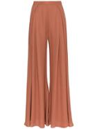 Jacquemus High-waist Wide Leg Trousers - Brown
