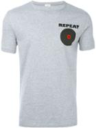 Paul Smith Jeans Repeat Print T-shirt, Men's, Size: L, Grey, Cotton