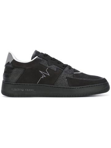 Alberto Premi Panelled Sneakers - Black