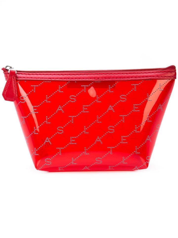 Stella Mccartney Monogram Make Up Bag - Red