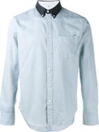 Rag & Bone 'yokohama' Button Down Shirt, Men's, Size: Large, Blue, Cotton