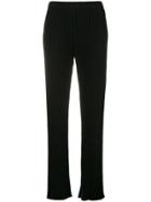 Simon Miller High-waisted Loose Trousers E - Black