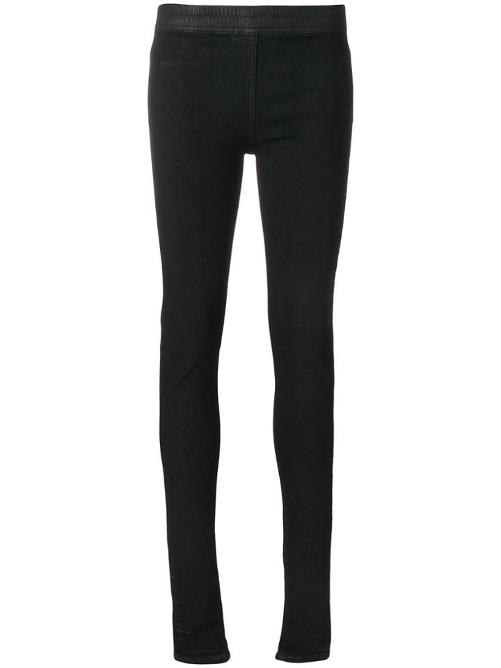 Rick Owens Drkshdw Elasticated Waist Trousers - Black