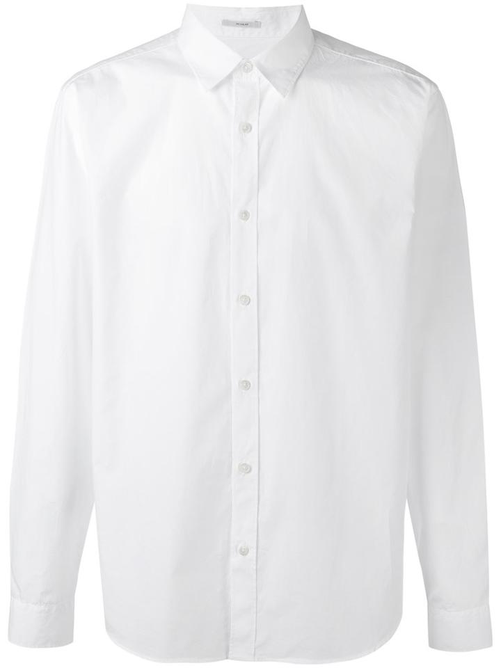 Closed Plain Shirt, Men's, Size: Xl, White, Cotton