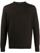 Roberto Collina Soft Knit Jumper - Brown