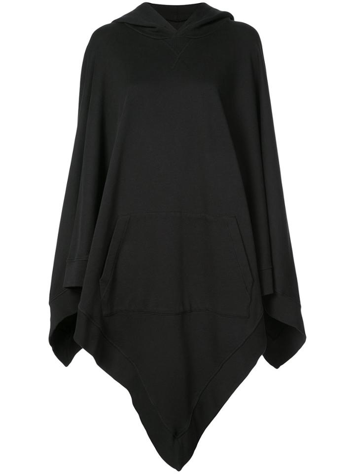 Mm6 Maison Margiela Oversized Hoody - Black