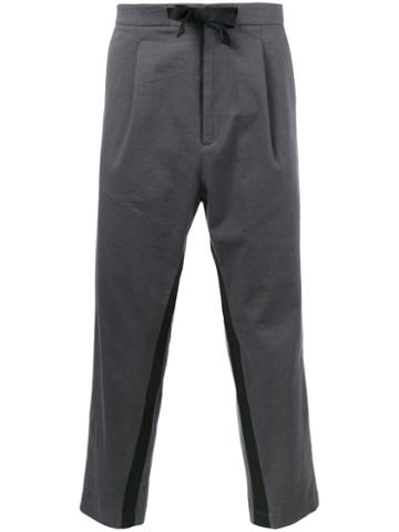 Var/city - Cropped Trousers - Men - Cotton/polyester/spandex/elastane - 50, Grey, Cotton/polyester/spandex/elastane