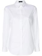 Piazza Sempione Plain Shirt - White