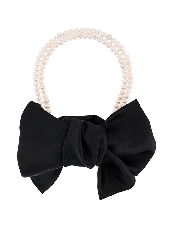 Magda Butrym Tied Bow Choker - Unavailable