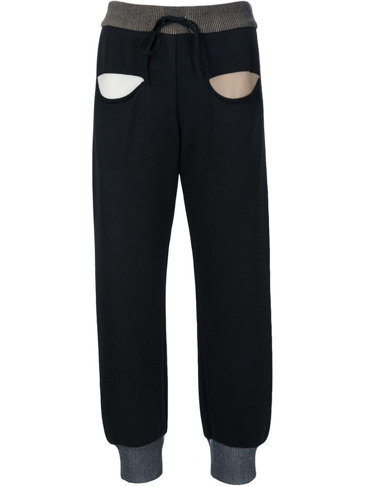 Pleats Please By Issey Miyake Front Pocket Track Pants
