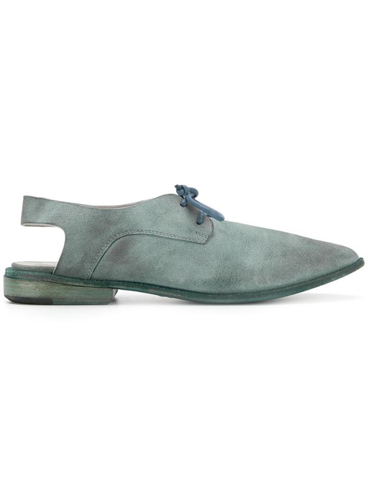 Marsèll Lace-up Backless Shoes - Blue