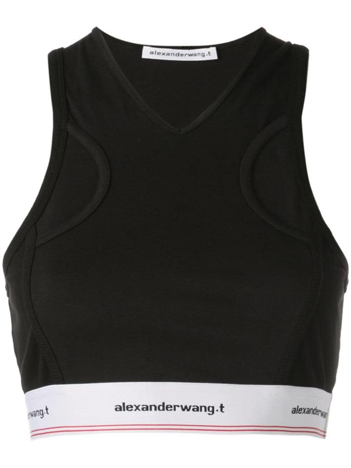 Alexander Wang Classic Sports Top - Black