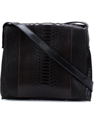 B May Snakeskin Cross-body Bag