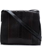 B May Snakeskin Cross-body Bag