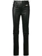 Almaz Slim Zipped Trousers - Black