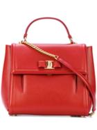 Salvatore Ferragamo - Medium Vara Top Handle Bag - Women - Calf Leather - One Size, Red, Calf Leather
