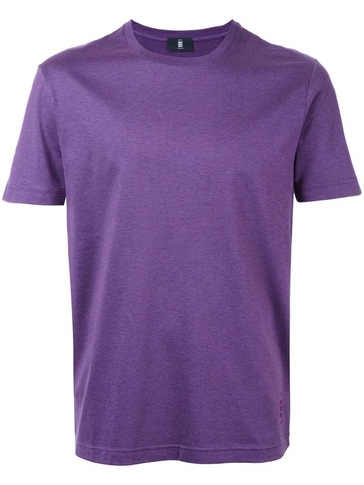 Kent & Curwen Classic T-shirt, Men's, Size: Large, Pink/purple, Cotton