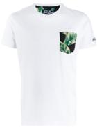 Mc2 Saint Barth Printed Patch Pocket T-shirt - White