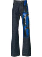 Calvin Klein 205w39nyc Printed Jeans - Blue