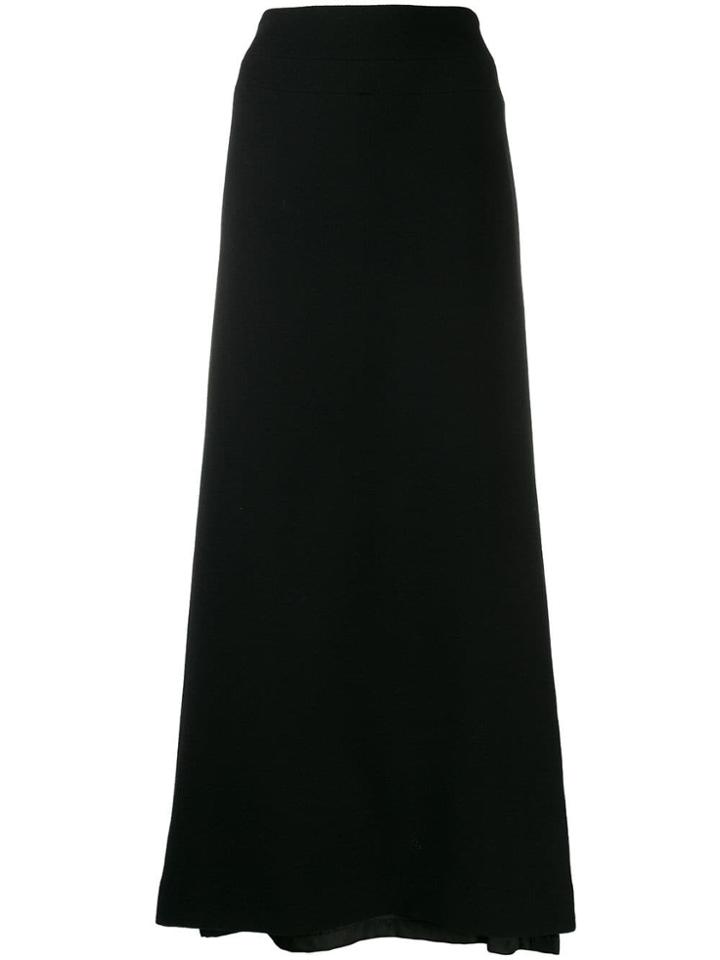 Jean Louis Scherrer Pre-owned '1990s High-waisted Skirt - Black