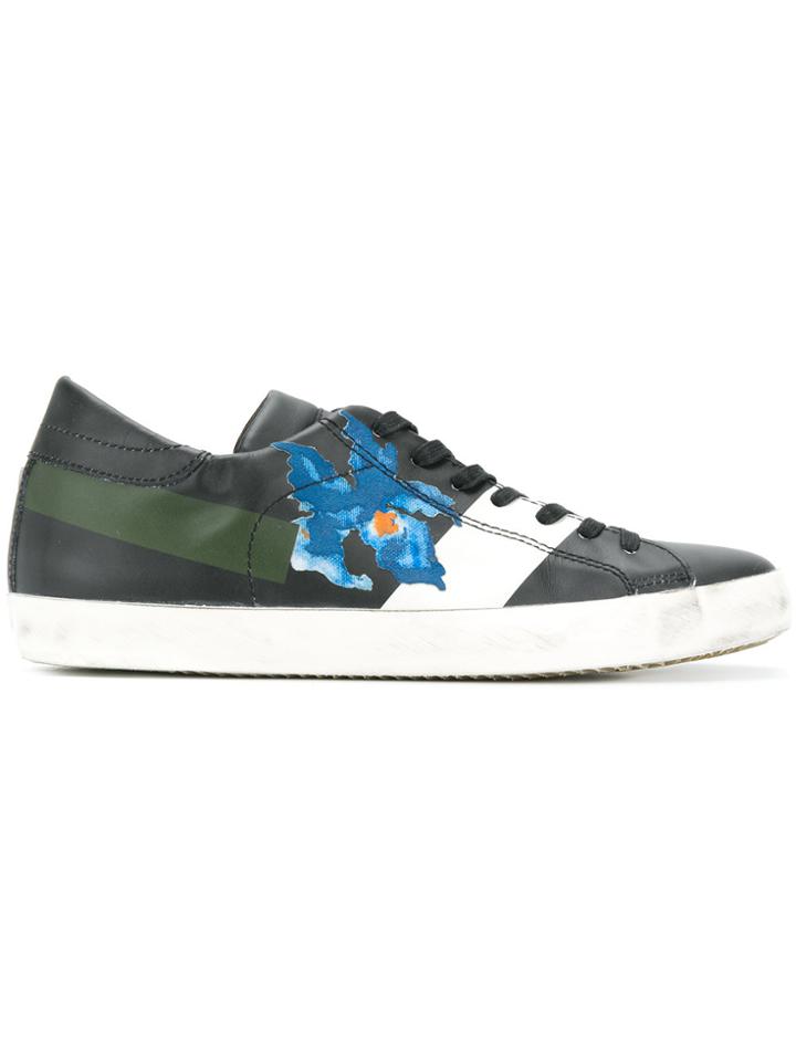 Philippe Model Iris Low-top Sneakers - Black