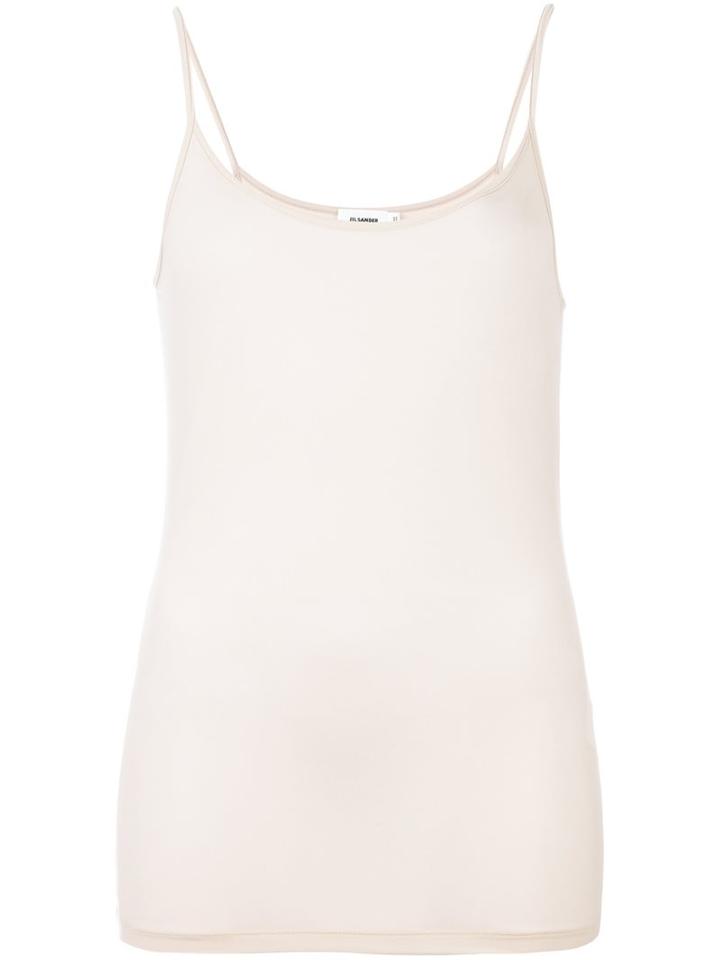 Jil Sander Cami Slip Top, Women's, Size: Medium, Nude/neutrals, Polyester/spandex/elastane