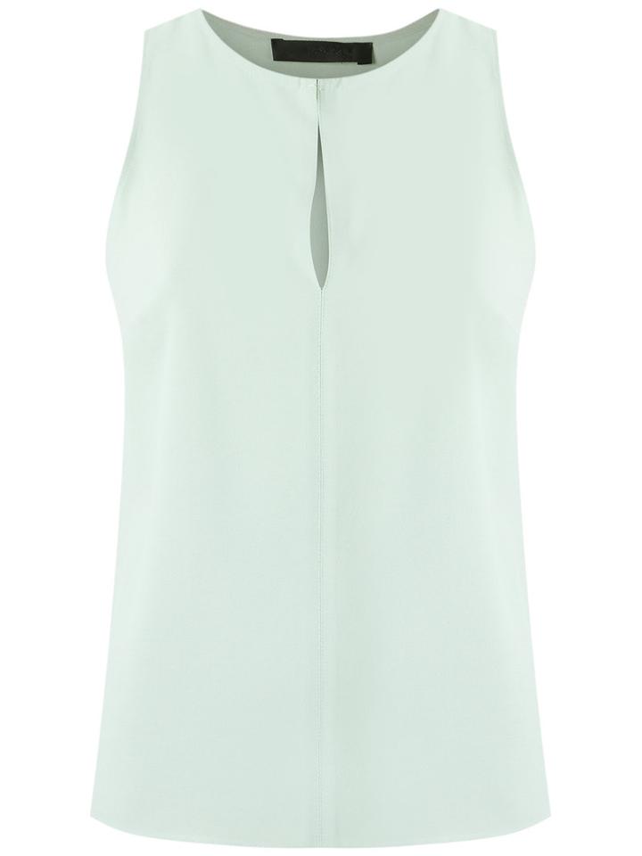 Talie Nk Cut Out Detail Top, Women's, Size: 40, Green, Acetate/viscose