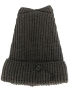 Yohji Yamamoto Pin Embellished Beanie - Grey