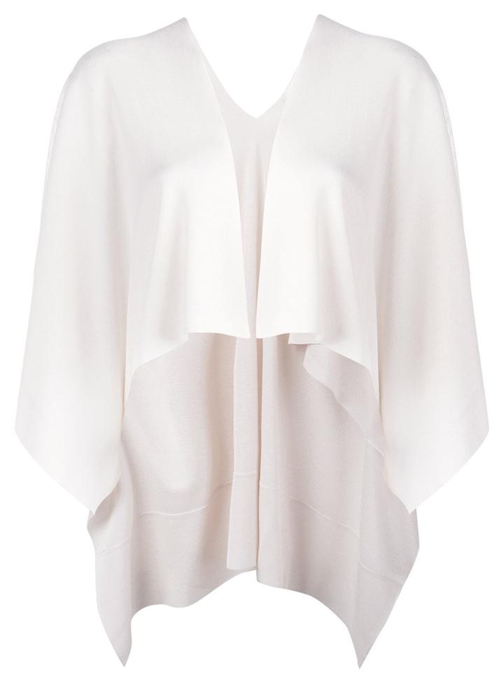 Jucca - Three-quarter Sleeve Cardigan - Women - Polyester/viscose - M, Nude/neutrals, Polyester/viscose