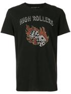 John Varvatos Dice Print T-shirt - Black