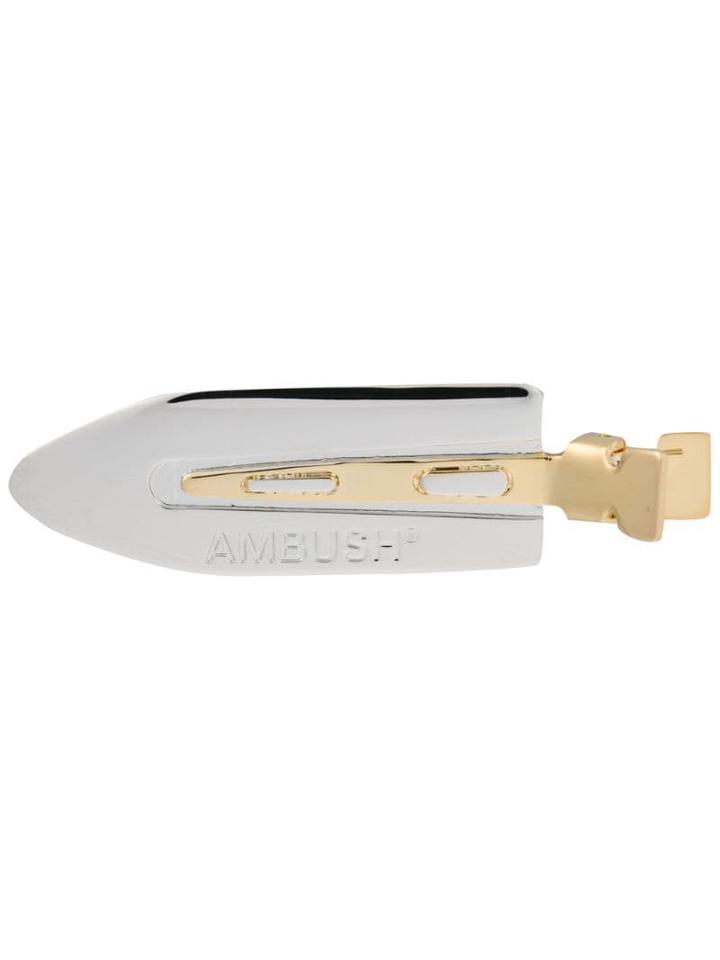 Ambush Two-tone Hair Clip - Silver