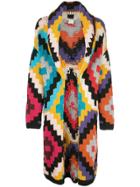 Alice+olivia Astrid Geometric Cardi-coat - Multicolour