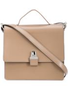 Mm6 Maison Margiela Square Crossbody Bag - Nude & Neutrals