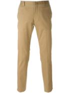 Paul Smith Slim Fit Twill Trousers, Men's, Size: 30, Nude/neutrals, Cotton/spandex/elastane/cupro