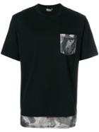 White Mountaineering Mesh Trim T-shirt - Black