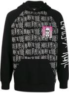 Karl Lagerfeld X Endless Lettering Print Hoodie - Black
