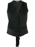 Styland Slim-fit Waistcoat - Black