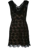 Miu Miu Lace Dress, Women's, Size: 42, Black, Silk/cotton/polyester