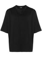Raf Simons Cut-out Detail T-shirt - Black