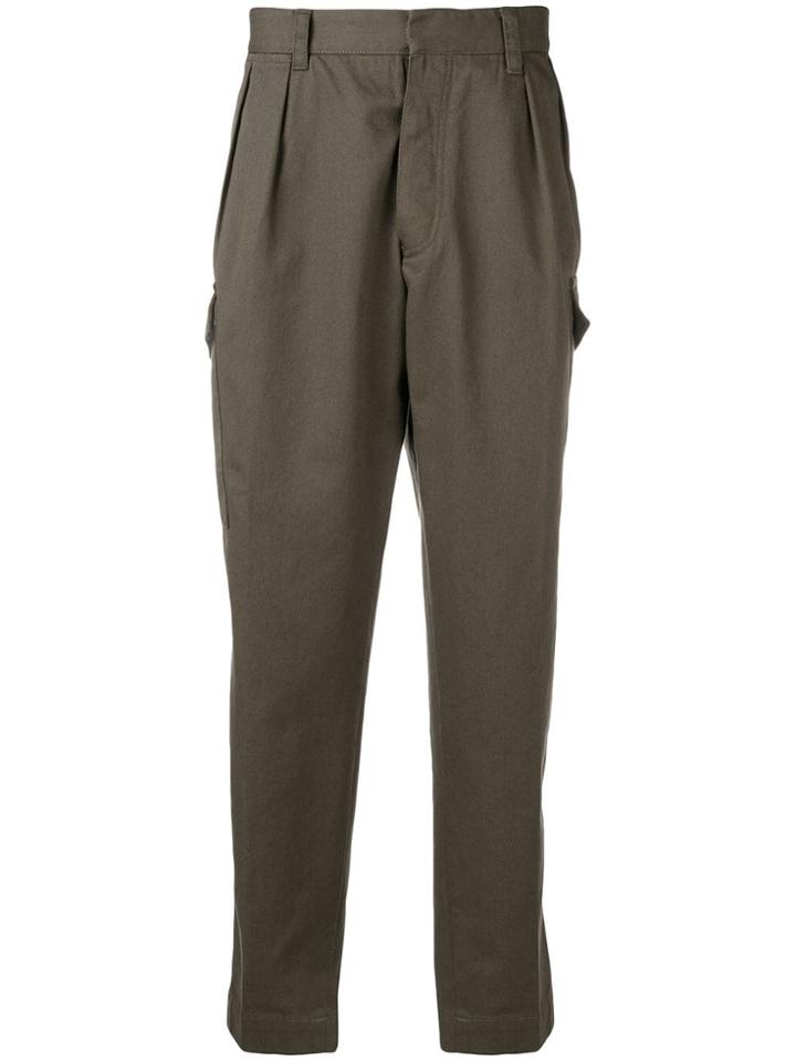 The Gigi Regular Fit Trousers - Green