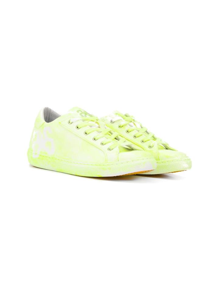 2 Star Kids Teen Sprayed Sneakers - Yellow