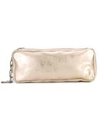Mm6 Maison Margiela High Shine Clutch Bag - Metallic