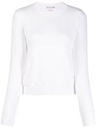 Comme Des Garçons Girl Heart Detailed Sweatshirt - White