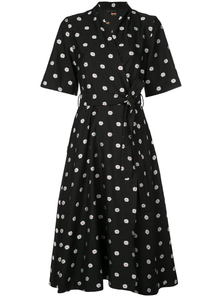 Stine Goya Kylie Wrap Dress - Black