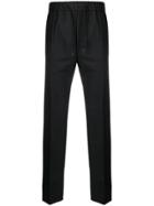 Fendi Drawstring Waist Trousers - Black