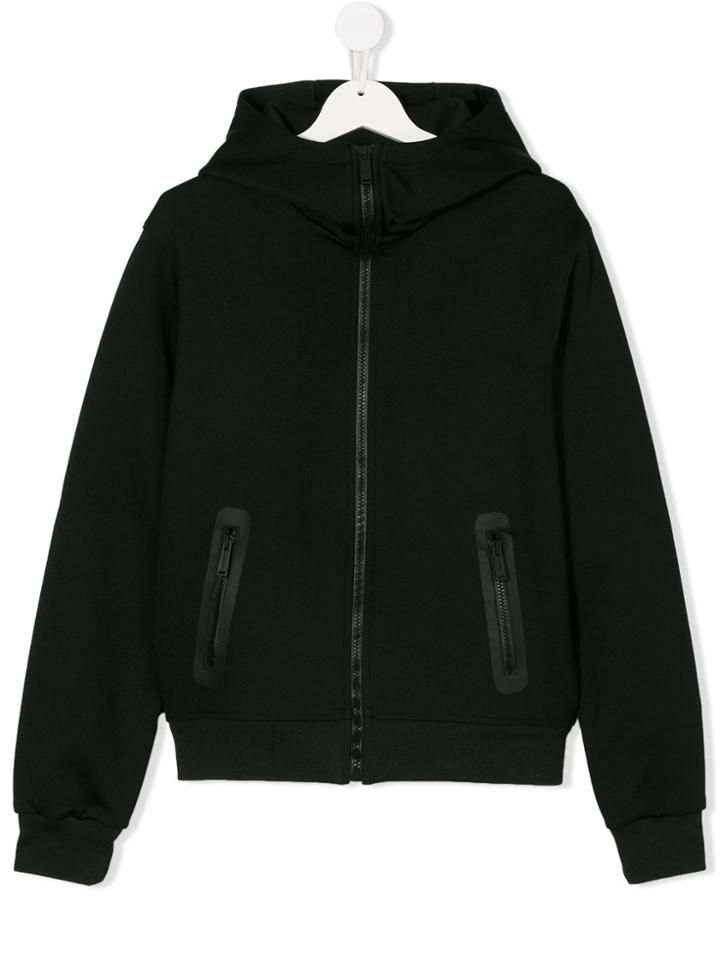 Dsquared2 Kids Zipped Hoodie - Black