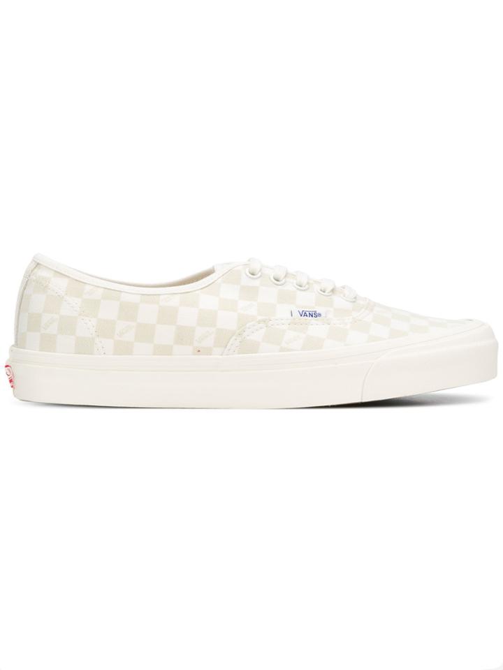 Vans Check Authentic Sneakers - Nude & Neutrals
